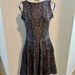 Blackmilk Hex Grey Underbust Dress